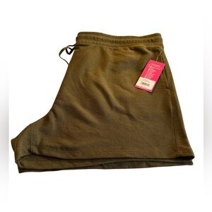 Yogalicious Women's Olive Athletic Shorts